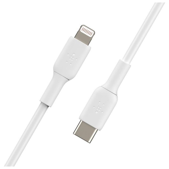 Belkin CAA003bt2MWH BOOST Charge Lightning a USB-C Cavo 2mt Bianco