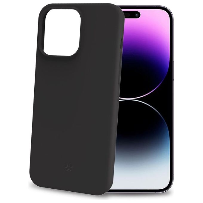 Celly Cromo Cover per iPhone 15 Pro Max Nero