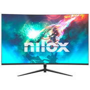Nilox NXM24CRV01 Monitor Gaming Curvo 24'' Full HD VA LED 165Hz 1ms FreeSync G-Sync HDMI DisplayPort colore Nero