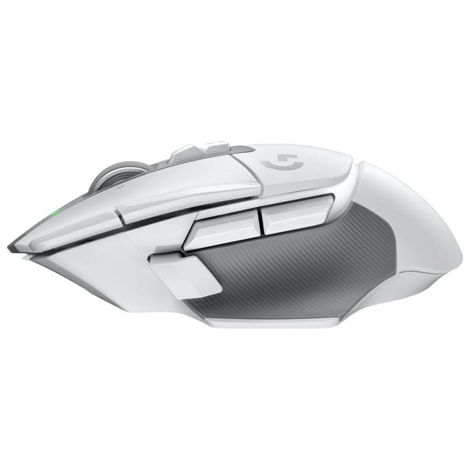 Logitech G 910-006190 G502 X LIGHTSPEED Mouse da gaming wireless 25600 DPI 13 pulsanti programmabili sensore HERO 25K colore Bianco