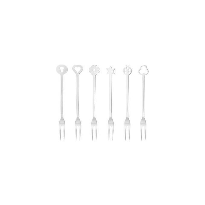 Sambonet New Portafortuna Inox 6 Forchettine