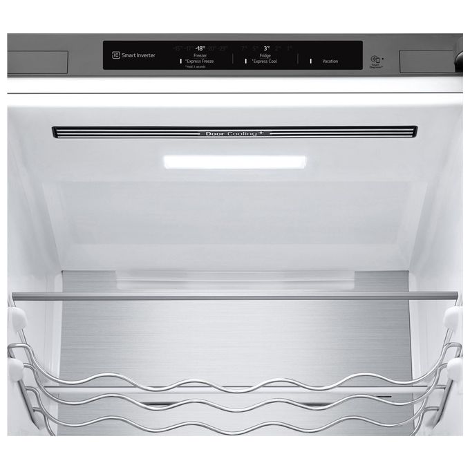 LG GBV7280BMB Frigorifero Combinato 387 L 203 cm Classe B 33 dB Total No Frost Door Cooling colore Acciaio inox
