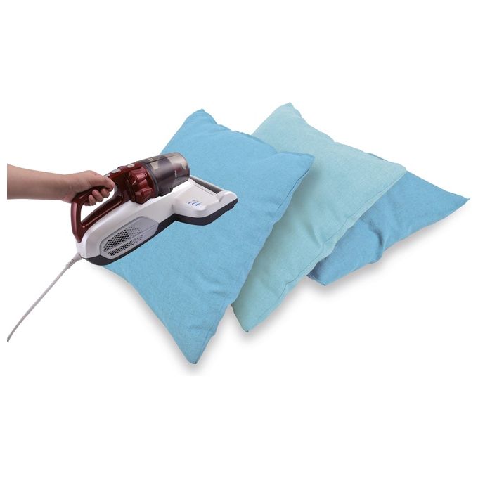 Hoover MBC500UV Aspirapolvere con Filo senza Sacco Capacita' 0,3 Litri Sistema Ciclonico Rosso-Bianco