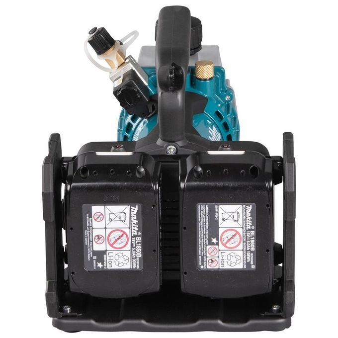 Makita DVP181ZK Pompa per vuoto a batteria 18V 2x18V 113 l-min 3 Pa serbatoio 300 ml colore Nero