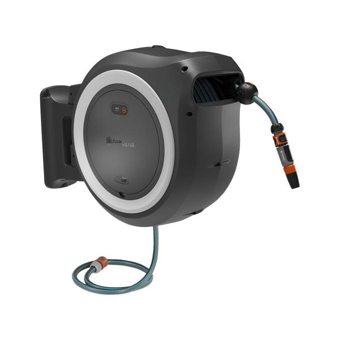 Gardena Avvolgitubo a Parete Batteria Powerroll Xxl 18V 40mt