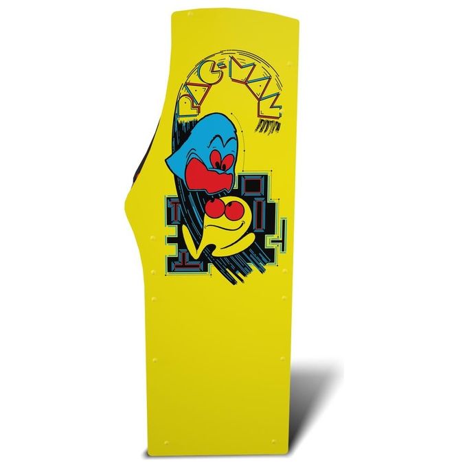 Arcade1Up PAC-A-302111 Pac-Man Deluxe Cabinato Arcade Verticale 14 Giochi LCD 17'' Wi-Fi colore Giallo