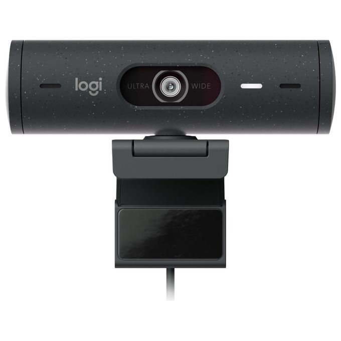 Logitech 960-001459 Brio 505 Webcam 4 MP 1920 x 1080 Pixel USB 60 fps Otturatore Privacy colore Grafite