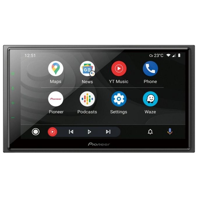 Pioneer SPH-EVO64DAB Autoradio 2 DIN con Touchscreen 6.8'' 200 W Bluetooth Wi-Fi DAB+ Apple CarPlay Android Auto colore Nero