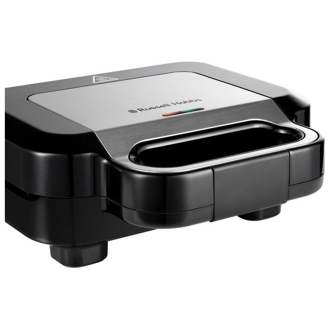 Russell Hobbs 26810-56 Creations Tostiera 3 in 1 Sandwich Waffle Griglia Antiaderente 750W piastre rimovibili colore Nero