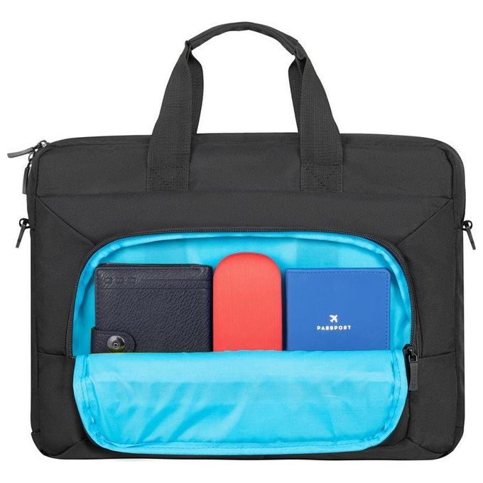 Rivacase 7521 Borsa per Laptop Alpendorf ECO Top-Loading per Schermi fino a 14'' colore Nero