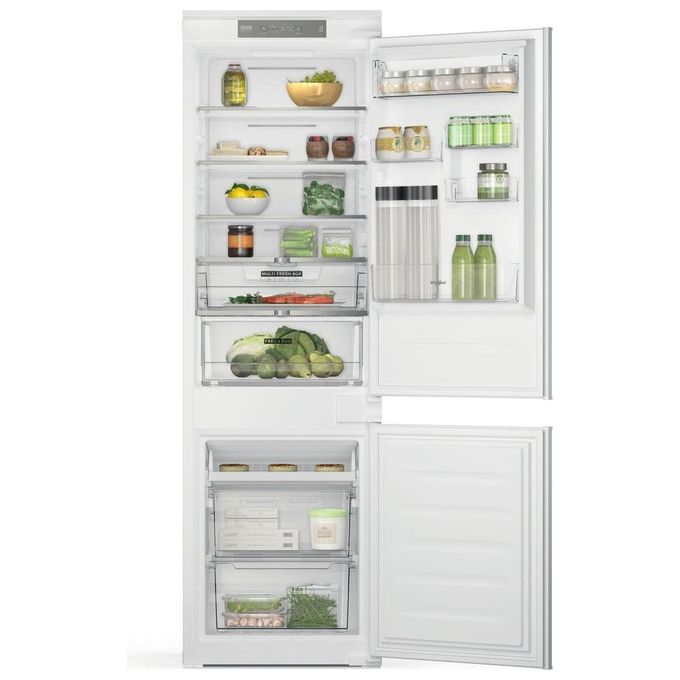 Whirlpool WHR18TD Frigorifero Combinato da Incasso 250 L 177 cm Classe D 32 dB Total No Frost colore Bianco