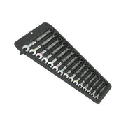 Wera 6003 Joker 15 Set Assortimento Chiavi a Forchetta e Poligonali Metrico 15 Pezzi