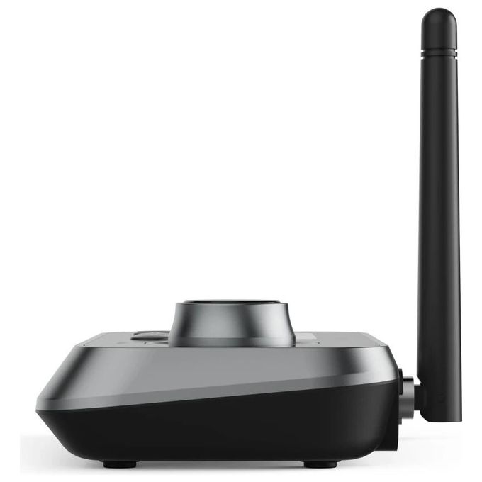 Hama 00205322 Link.it Duo Adattatore Bluetooth Trasmettitore e Ricevitore 2 in 1 Bluetooth 5.2 aptX Low Latency Portata 10 m colore Nero