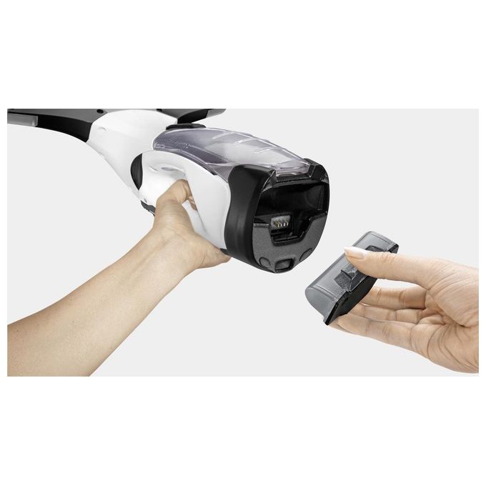 Kärcher 1.633-702.0 WV 5 Plus N Battery Lavavetri Aspiragocce 35 min autonomia 210 m² 2 bocchette colore Bianco