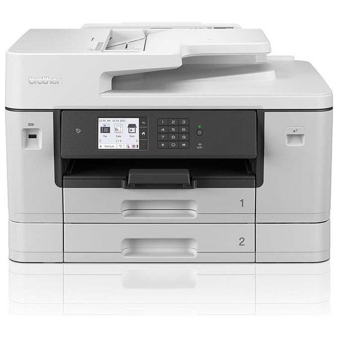 Brother MFC-J6940DW Stampante Multifunzione Inkjet A3 4 in 1 Duplex Wi-Fi NFC ADF Doppio Cassetto 1200x4800 DPI colore Grigio Bianco