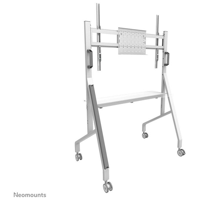 Neomounts FL50-525WH1 Move Go Carrello TV da Pavimento 55'' 86'' 76 Kg VESA 900x600 mm certificazione TÜV colore Bianco
