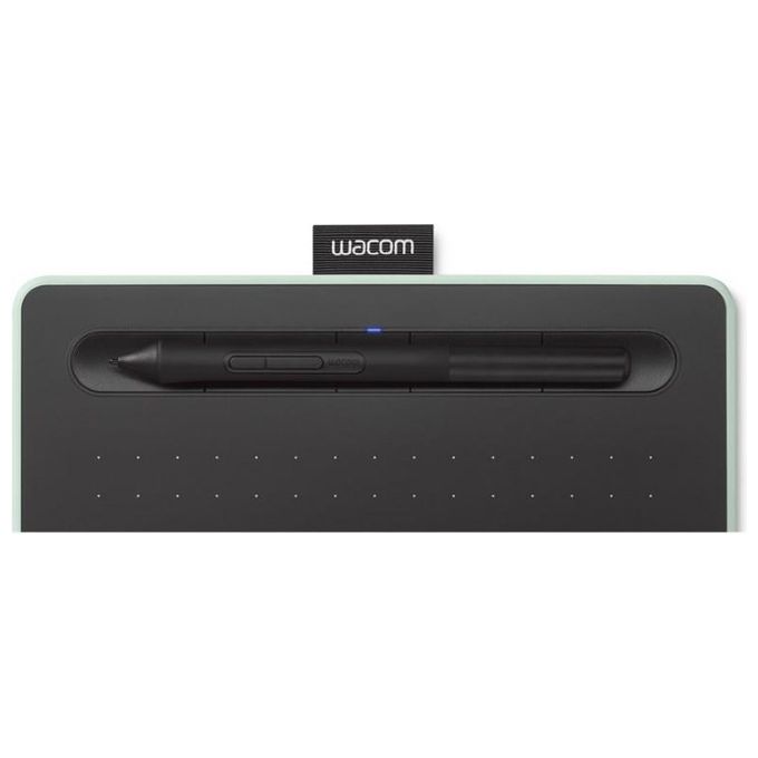 Wacom CTL-4100WLE-S Tavoletta Grafica Intuos S 152x95mm Usb-Bluetooth Verde-Nero