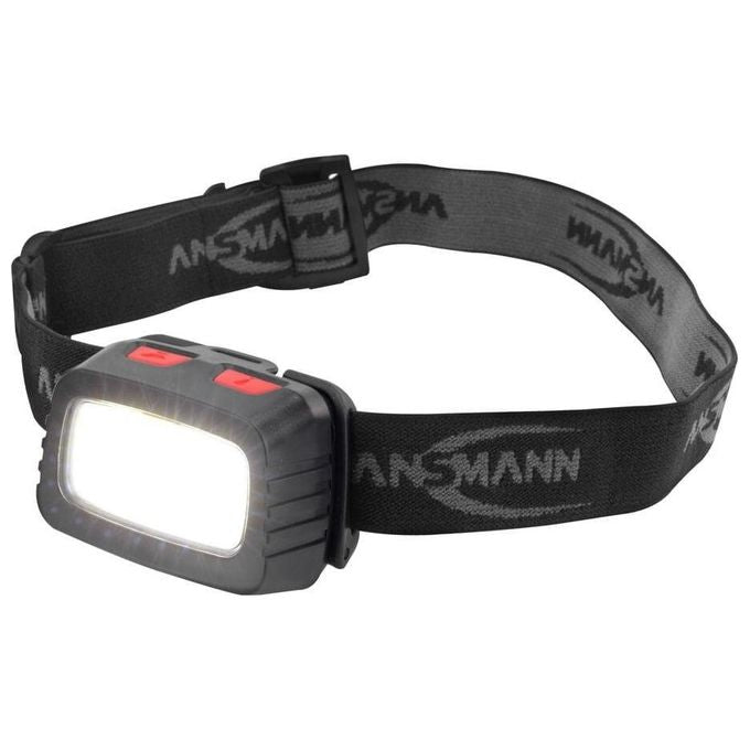 Ansmann HD200B Torcia a Fascia Led Nero-Grigio