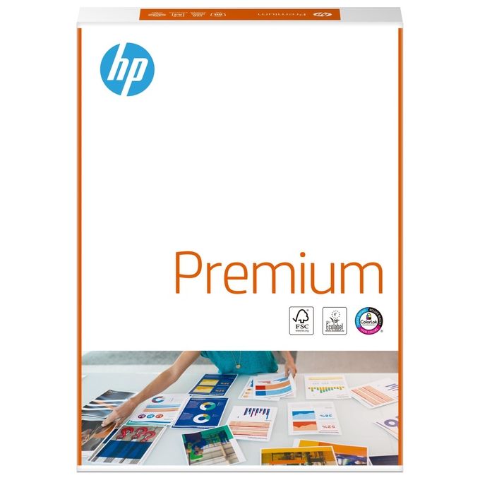 HP Premium Carta A4 80g-m² 500 Fogli Bianco
