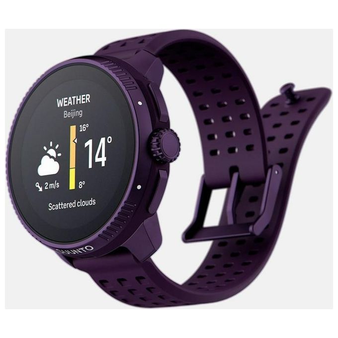 SUUNTO SS050933000 Race Orologio GPS Multisport Display AMOLED 1.43 Pollici Batteria Fino a 26 Giorni Titanio colore Ametista