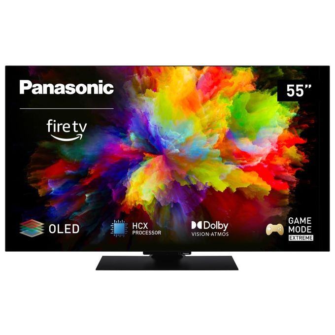 Panasonic TV-55Z80AEZ Serie Z80 Smart TV OLED 55'' 4K Ultra HD Fire TV 120Hz Dolby Vision Atmos Game Extreme colore Nero