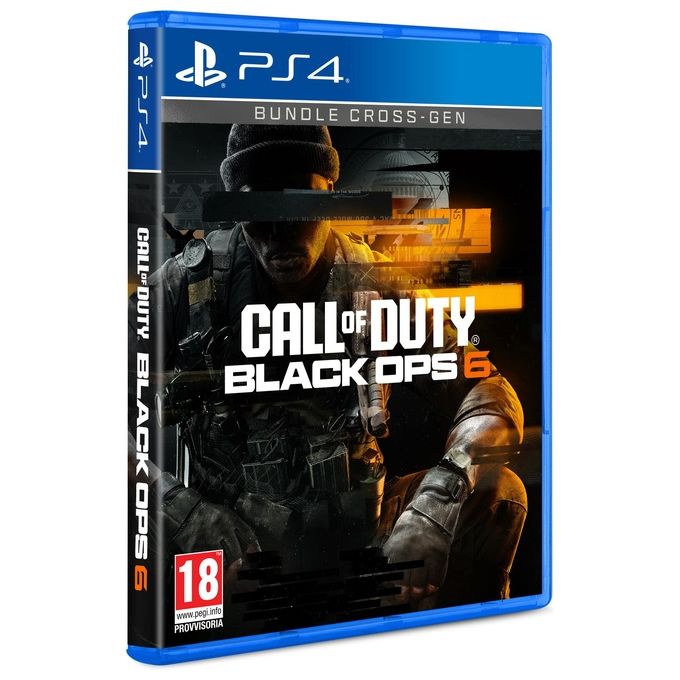 Activision Call of Duty Black Ops 6 Videogioco PS4 Sparatutto Campagna Multiplayer Zombi Supporto Fisico Blu-ray Italiano