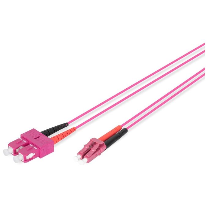 Digitus cavo fibra ottica lc a sc multimode duplex 50-125 mt.1 om4