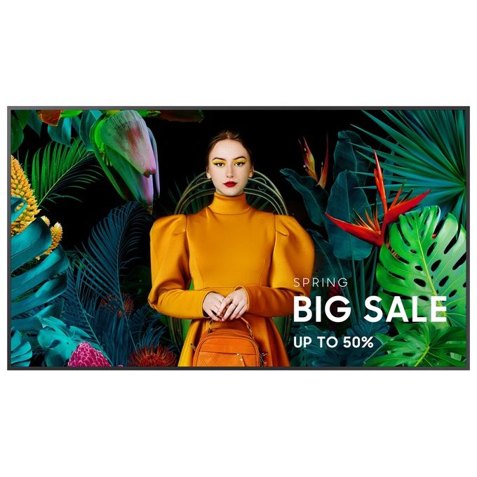Samsung QH43C Pannello per Segnaletica Digitale 43'' 4K Ultra HD 700 cd-m² LCD Wi-Fi Tizen 24-7 colore Nero