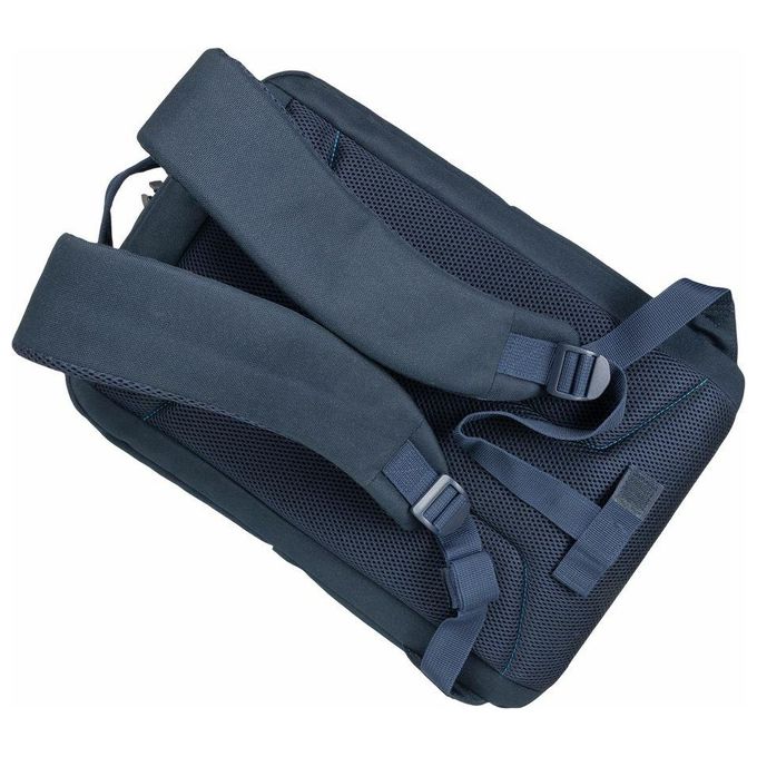 Rivacase 7764 Ulsan Zaino Porta PC 15.6'' Idrorepellente Poliestere Urbano colore Blu Scuro