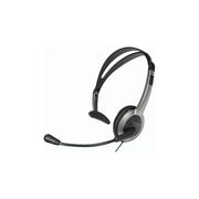 Panasonic RP-TCA430E-S Cuffie Monoauricolare Archetto Jack 2.5mm per Telefoni DECT Microfono a Braccetto colore Grigio