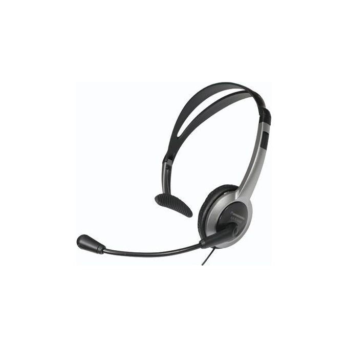 Panasonic RP-TCA430E-S Cuffie Monoauricolare Archetto Jack 2.5mm per Telefoni DECT Microfono a Braccetto colore Grigio