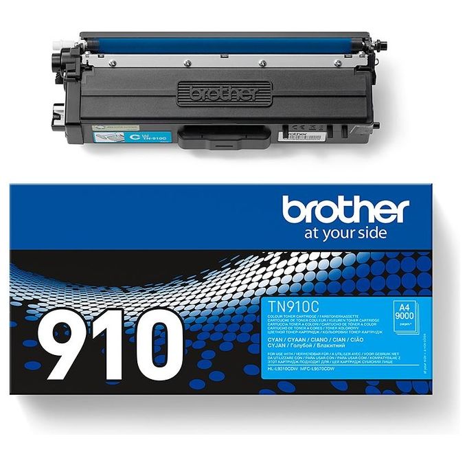 Brother TN-910C Toner Originale Ciano ~9000 pagine colore Ciano
