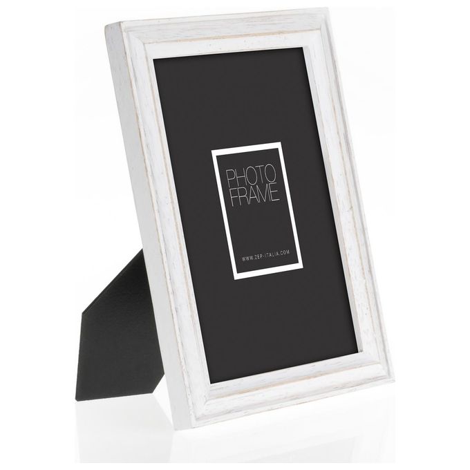 ZEP Rosel Bianco Cornice Portafoto 15x20cm in Legno