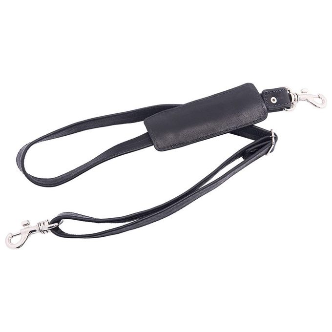 R-Go Tools RGOAVLAPBL Borsa per laptop R-Go Viva in pelle pieno fiore con supporto integrato ergonomico per laptop fino a 15.6'' colore Nero