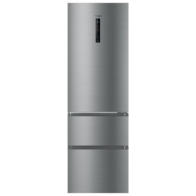 Haier HTR3619ENMN 3D 60 Serie 3 Frigorifero Combinato 348 L 190 cm Classe E 37 dB No Frost colore Argento