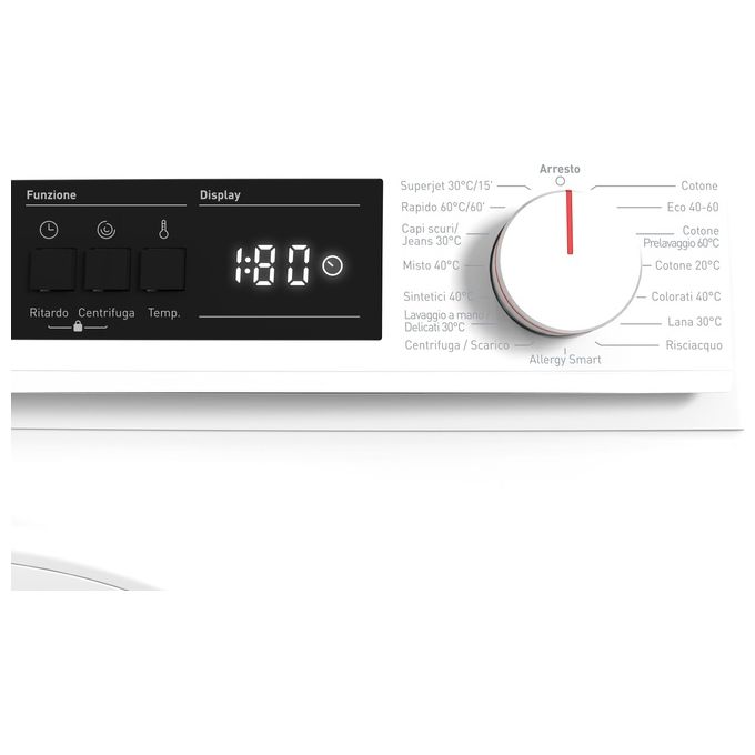 Sharp ES NFA6101WD Lavatrice Caricamento Frontale 6Kg Classe Energetica D Bianco