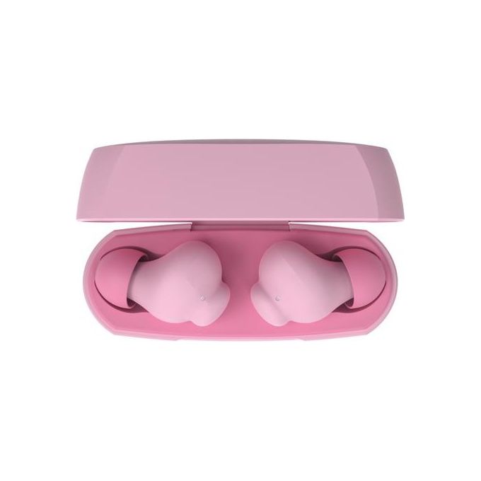 Belkin AUC011BTPK SoundForm Nano 2 Auricolari Bluetooth per Bambini con Microfono Volume Sicuro 85 dB IPX5 Autonomia 28 Ore Colore Rosa