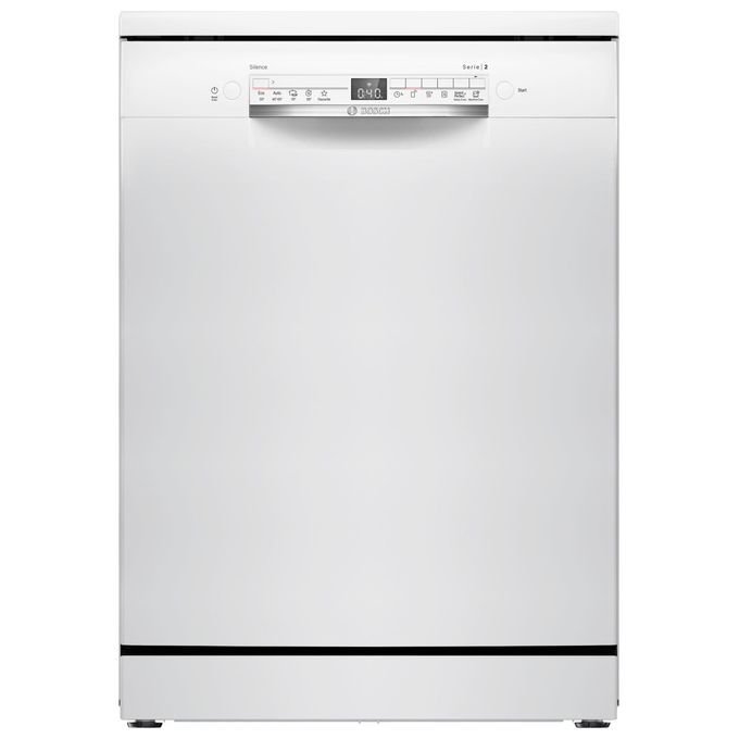 Bosch SMS2HTW02E Serie 2 Lavastoviglie Libera Installazione 13 coperti Classe D 46 dB WiFi Home Connect (85x60x60 cm) colore Bianco