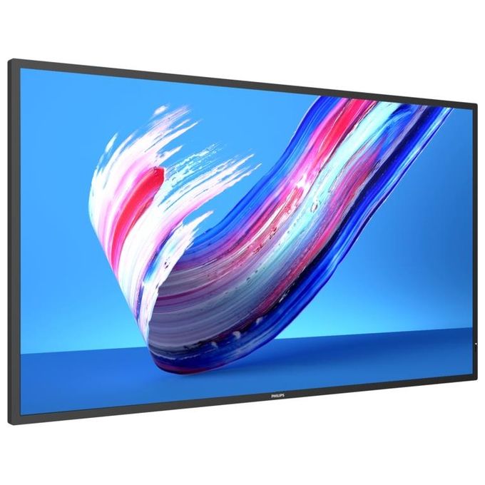PHILIPS 43BDL3650Q-00 Q Line Pannello Piatto per Segnaletica Digitale 43'' 4K UHD Android 10 Wi-Fi Luminosita' 400 cd-m² colore Nero