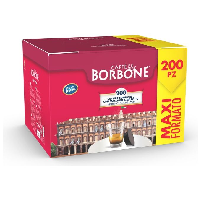 Borbone Lavazza A Modo Mio Decisa 200 Pezzi