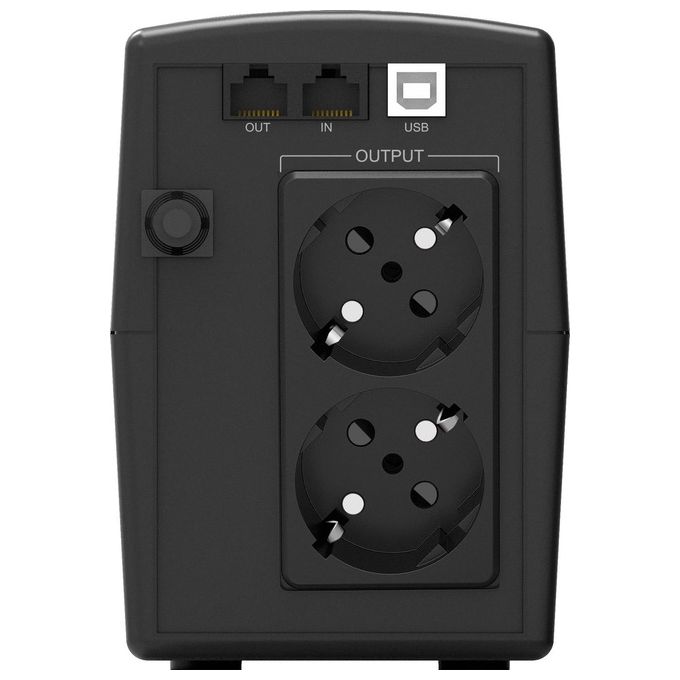 PowerWalker 10121072 VI 600 STL Gruppo di Continuita' UPS Line Interactive 600VA 360W 2 Prese Schuko AVR USB