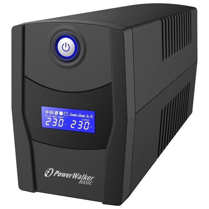 PowerWalker 10121072 VI 600 STL Gruppo di Continuita' UPS Line Interactive 600VA 360W 2 Prese Schuko AVR USB