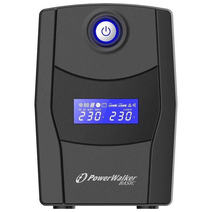 PowerWalker 10121072 VI 600 STL Gruppo di Continuita' UPS Line Interactive 600VA 360W 2 Prese Schuko AVR USB
