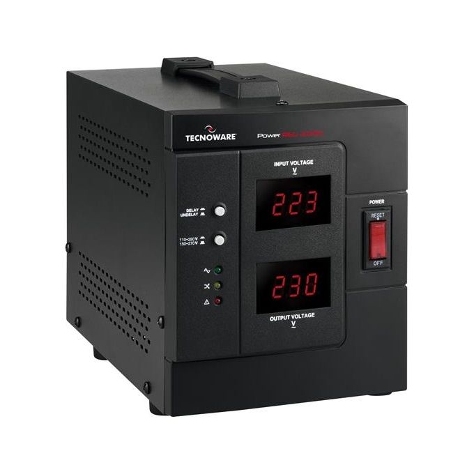 Tecnoware Stabilizzatore Elettronico 3000Va-2400W Out:230vac con Display In-out