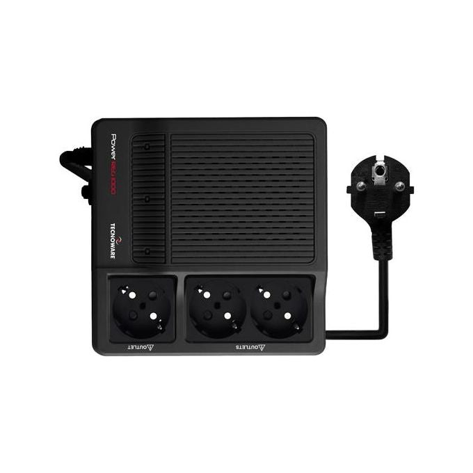 Tecnoware Stabilizzatore Elettronico Power Reg 1000va AC 230V