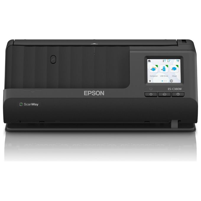 Epson B11B269401 ES-C380W Scanner con ADF + alimentatore di fogli 600 x 600 DPI A4 colore Nero