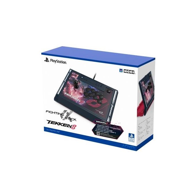 Hori SPF-037U Fighting Stick Tekken 8 Flightstick PC PlayStation 4 PlayStation 5 colore Nero