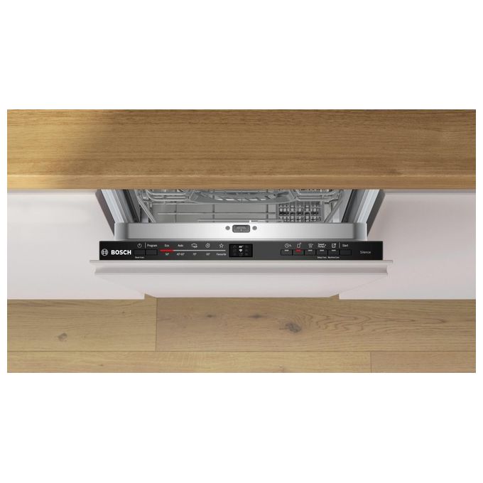 Bosch SPV2HKX42E Serie 2 Lavastoviglie da incasso 10 coperti Classe E 46 dB Home Connect EcoSilence Drive (81.5x44.8x55 cm) colore Bianco