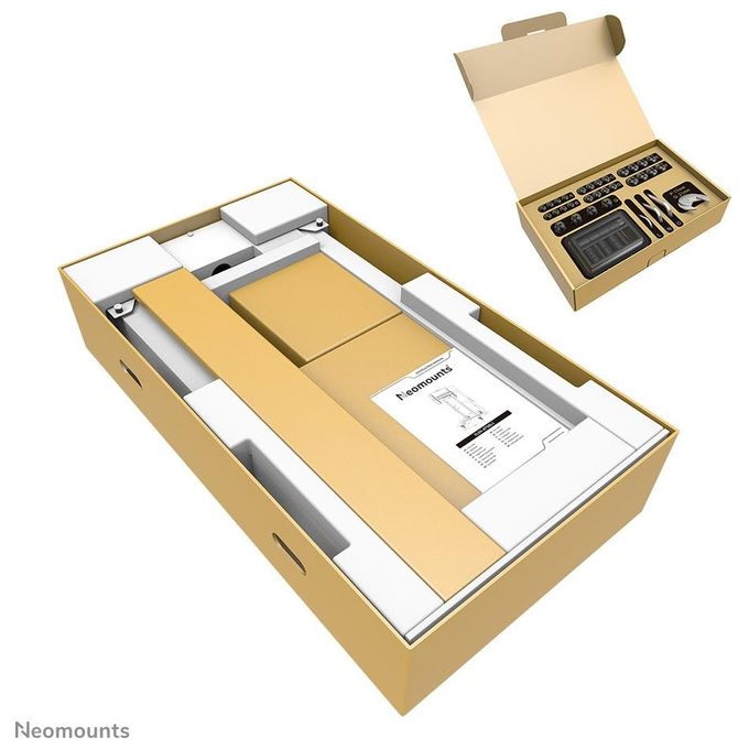 Neomounts FL55-875WH1 MOVE Lift Carrello TV motorizzato 55-100'' 110 Kg certificato TÜV colore Bianco