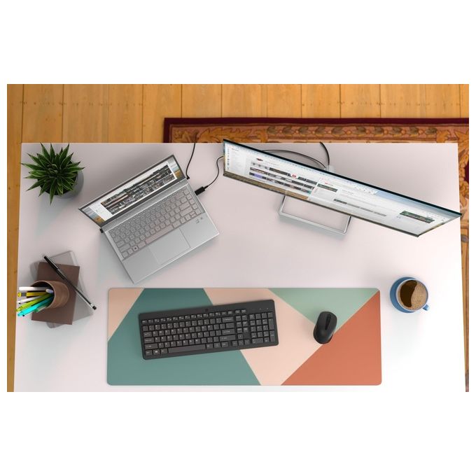 HP 930M Creator Mouse Wireless Bluetooth 5.1 2.4 GHz 7 Pulsanti Programmabili 4000 DPI colore Argento